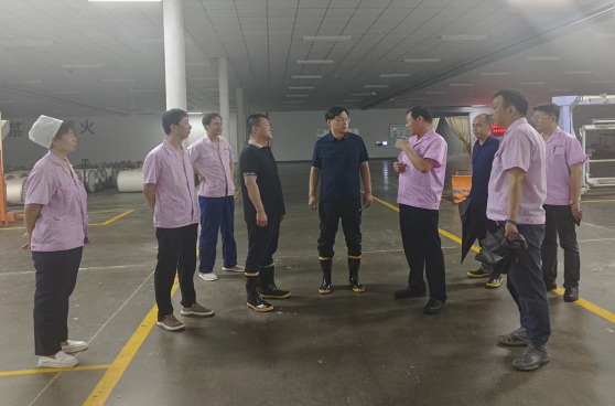 集團(tuán)黨委書記、董事長吳寧 到企業(yè)督導(dǎo)檢查安全生產(chǎn)和防汛工作