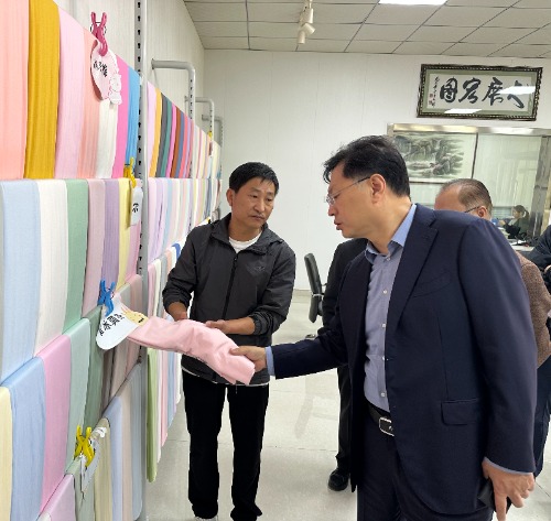 常山集團(tuán)黨委書記、董事長吳寧帶隊(duì)赴趙縣調(diào)研紡織企業(yè)