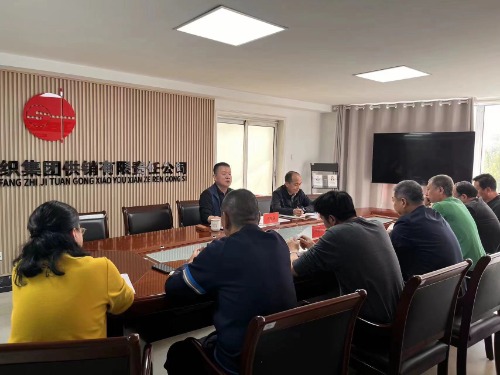 常山集團黨委委員、副總經(jīng)理馬如猛到供銷公司督導調(diào)研