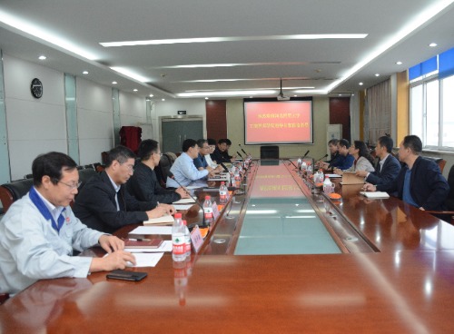 校企合作,共謀發(fā)展——河北經(jīng)貿(mào)大學(xué)工商管理學(xué)院一行到常山集團考察調(diào)研